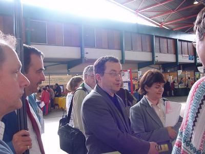 Joël Surcouf et son épouse