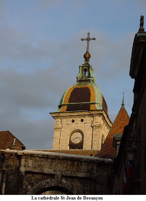 La cathédrale St Jean de Besançon