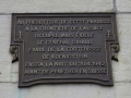 Liebsdorf, plaque  commémorative