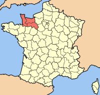 carte Normandie