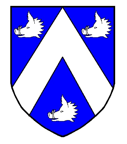 Cochon de Lapparent (1ère version, armes anciennes)