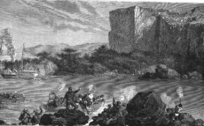 Le siège du fort de Médine vu par Eugène Mage dans Voyage dans le Soudan occidental (1868)